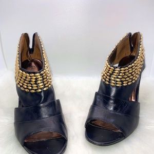 Designer Carlos Santana Italian leather shoes